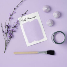 Rust-Oleum Violet Macaroon Matt Bathroom Wood & Cabinet Paint 750Ml - thumbnail 4