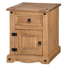 4 Piece Bedroom Set Solid Pine Wardrobe Chest Bedside Mercers Furniture - thumbnail 5