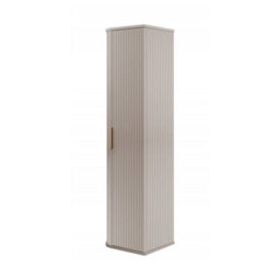 Heze Furniture Elegance Glamour Style 2 Bathroom Cabinets Set 60Cm Vanity Unit & Tall Cabinet In Cashmere - thumbnail 4
