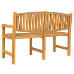 Berkfield 3 Piece Garden Dining Set Solid Wood Teak - thumbnail 7