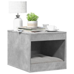 Walplus Concrete Grey Cat Litter Box Enclosure 47X59X42 Cm Engineered Wood - thumbnail 1