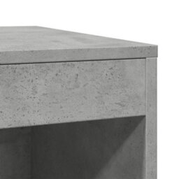 Walplus Concrete Grey Cat Litter Box Enclosure 47X59X42 Cm Engineered Wood - thumbnail 7