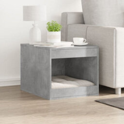 Walplus Concrete Grey Cat Litter Box Enclosure 47X59X42 Cm Engineered Wood - thumbnail 3