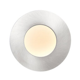 Anson Lighting Atomicplus Fire Rated Integrated Led 1 Light Bathroom Recessed Light Satin Nickel Plate Ip65 - thumbnail 4