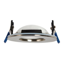 Anson Lighting Atomicplus Fire Rated Integrated Led 1 Light Bathroom Recessed Light Satin Nickel Plate Ip65 - thumbnail 3