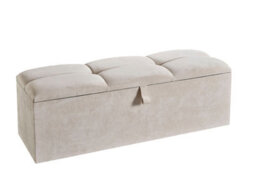 Divan Base Direct Atlas Ottoman Storage Box 6Ft Super King - Naples Cream - thumbnail 3