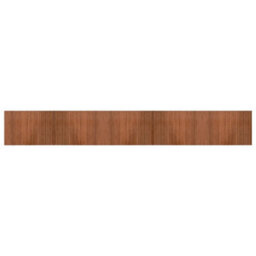 Berkfield Modern Rug Rectangular Brown 70X500 Cm Bamboo