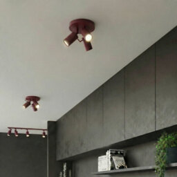 Luminosa Lighting Luminosa Ring Ceiling Spotlight Clusters Burgundy 3X Gu10 - thumbnail 7