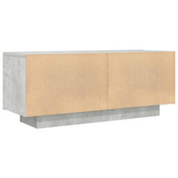 Walplus Tv Cabinet Concrete Grey 100X35X40 Cm Engineered Wood - thumbnail 6
