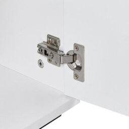 Wyld and Coco Lumina Tv Stand - White Mdf Cabinet With Metal Legs And Cable Management, W140 X D40 X H42Cm - thumbnail 7