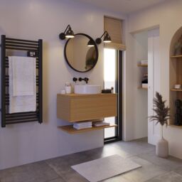 GoodHome Ezili Clear Left Or Right Corner Shower Enclosure & Tray - Hinged Door (H)195Cm (W)89Cm (D)89Cm - thumbnail 7