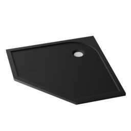 GoodHome Ezili Clear Left Or Right Corner Shower Enclosure & Tray - Hinged Door (H)195Cm (W)89Cm (D)89Cm - thumbnail 2