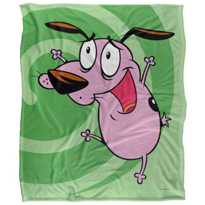 Courage The Cowardly Dog Complete Series Silky Cover Supersoft Blanket Multicoloured (152Cm X 127Cm) - image 1
