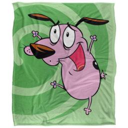 Courage The Cowardly Dog Complete Series Silky Cover Supersoft Blanket Multicoloured (152Cm X 127Cm) - thumbnail 1