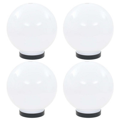 Led Bowl Lamps 4 Pcs Spherical 20 Cm For Gardens, Patios, Paths And Yards - image 1