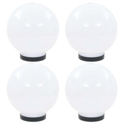 Led Bowl Lamps 4 Pcs Spherical 20 Cm For Gardens, Patios, Paths And Yards - thumbnail 1