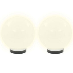 Led Bowl Lamps 4 Pcs Spherical 20 Cm For Gardens, Patios, Paths And Yards - thumbnail 3