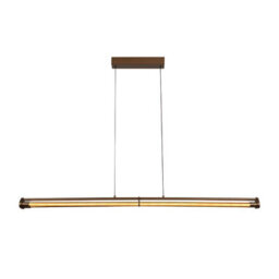Lucide Janderin Led Bar Ceiling Pendant Light With Pir Sensor Champagne - thumbnail 2