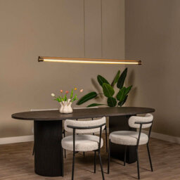 Lucide Janderin Led Bar Ceiling Pendant Light With Pir Sensor Champagne - thumbnail 3