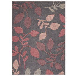Modern Easy To Clean Floral Pink Rug For Dining Room-80Cm X 150Cm - thumbnail 7