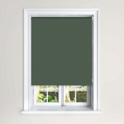 Lister Cartwright Blackout Roller Blinds Child Safety Included Herringbone Effect (Green, 180 Cm Width X 140 Cm Drop)