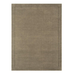 Taupe Simple And Stylish Wool Plain Modern Handmade Easy To Clean Rug For Living Room And Bedroom-200Cm X 290Cm - thumbnail 6