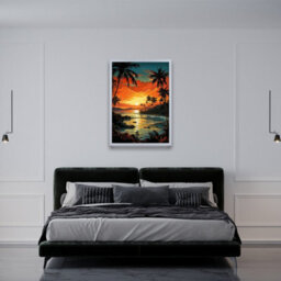AK Frames A1 Classic Light Grey Modern Picture Frame - Poster Frame For Photos, Prints And Wall Art - Elegant Home Decor - thumbnail 4