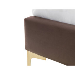 Julian Bowen Deco 135Cm Double Grey/brown Tone Velvet Double Bed - thumbnail 6
