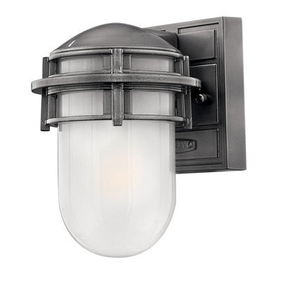 Elstead Reef 1 Light Outdoor Ceiling Lantern Victorian Bronze Ip44, E27 - image 1