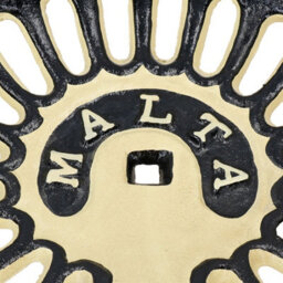 AB Tools Malta White Tractor Seat Chair Stool Farm Cast Iron Farming Farmer Plough - thumbnail 4