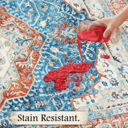 Bedlooms Regal Cashmere Rug 80X150Cm, Traditional Rug, Non Slip, Stain Resistant, Corridor & Hallway Runner - thumbnail 4