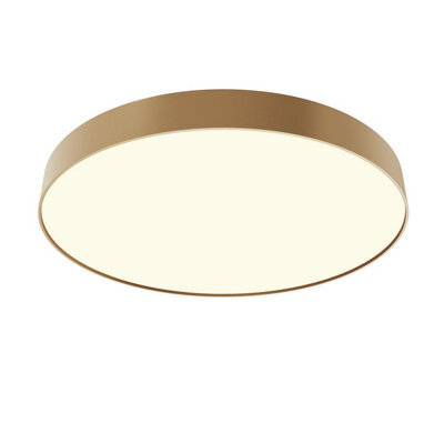 Luminosa Lighting Luminosa Zon Flush Ceiling Light Matte Gold 3000K 5970Lm - image 1