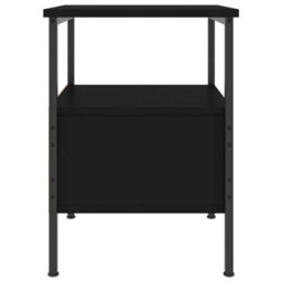 Berkfield Bedside Cabinet Black 34X36X50 Cm Engineered Wood - thumbnail 7