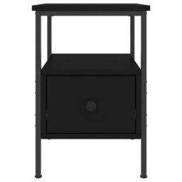 Berkfield Bedside Cabinet Black 34X36X50 Cm Engineered Wood - thumbnail 6
