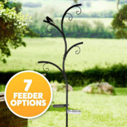 Marco Paul Wild Bird Feeder Station Stylish Tree Look Hanging Bird Feeders With Many Hooks And Branches - thumbnail 5