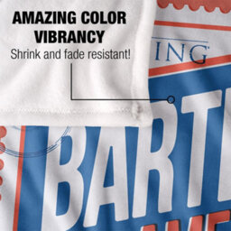 West Wing Bartlet For America Silky Supersoft Blanket Multicoloured (152Cm X 127Cm) - thumbnail 4