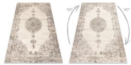 RugsX Wool Carpet Abby 486.24.la110 Osta Ornament, Frame Classic Grey Blue 120X170 Cm - thumbnail 3