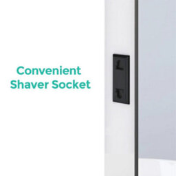 Nes Home 500 X 700mm Motion Sensor Bathroom Led Mirror Shaver Socket Demister - thumbnail 6