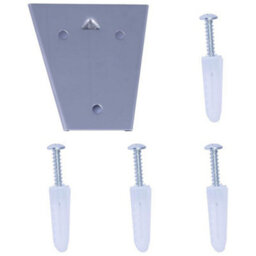 Pro-Kleen Pro-Washroom Manual Pump Soap Dispenser Stainless Steel Wall Mounted Large Commercial 1L - thumbnail 7