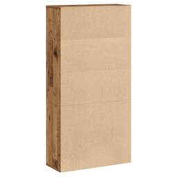 Berkfield Bookcase Old Wood 60X24X120 Cm Engineered Wood - thumbnail 6