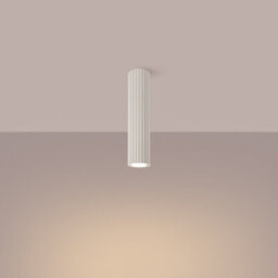 Luminosa Lighting Luminosa Karbon Minimalist Surface Mounted Ceiling Lamp 30 Beige - thumbnail 3