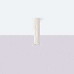 Luminosa Lighting Luminosa Karbon Minimalist Surface Mounted Ceiling Lamp 30 Beige - thumbnail 2