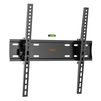 Vonhaus Tilting Tv Bracket - Tilt Wall Mount For 26 - 55 Inch Tvs - Tv Wall Bracket For Vesa Tv's Up To 45Kg Weight - Ultra Slim - image 1