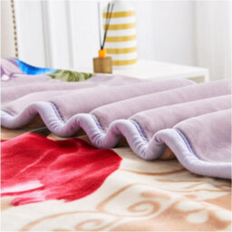 Gc Gaveno Cavailia Floral Weighted Blanket For Adult 200 X 240 Cm 2 Ply Sherpa Fleece Insomnia Stress Fleece Bed Throw Blanket 6Kg - thumbnail 4