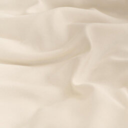Ohs Plain Dyed Duvet Cover With Pillowcase Bedding Set, Ivory - Super King - thumbnail 4