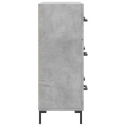 Berkfield Sideboard Concrete Grey 69.5X34X90 Cm Engineered Wood - thumbnail 7