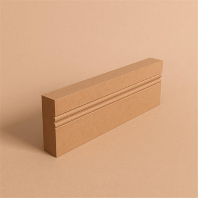 Marlborough - Double Set - Moisture Resistant Mdf Chamfer 2X2mm Architrave - 25mm (T) X 58mm (H)