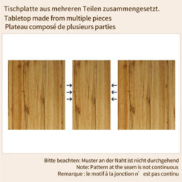 Matteo Modern Extendable Dining Table - Oak Effect, 120-160Cm - thumbnail 6