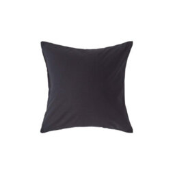 Homescapes Black Continental Egyptian Cotton Pillowcase 200 Tc, 40 X 40 Cm