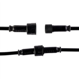 First Choice Lighting Set Of 20 - 30mm Black Ip67 Warm White Led Decking Kit - thumbnail 5